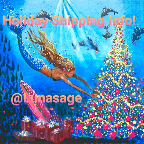 Holiday Shipping Info. - Picture 1 of 1